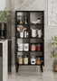 Hanah Home Armario Multiusos Deneb - Negro